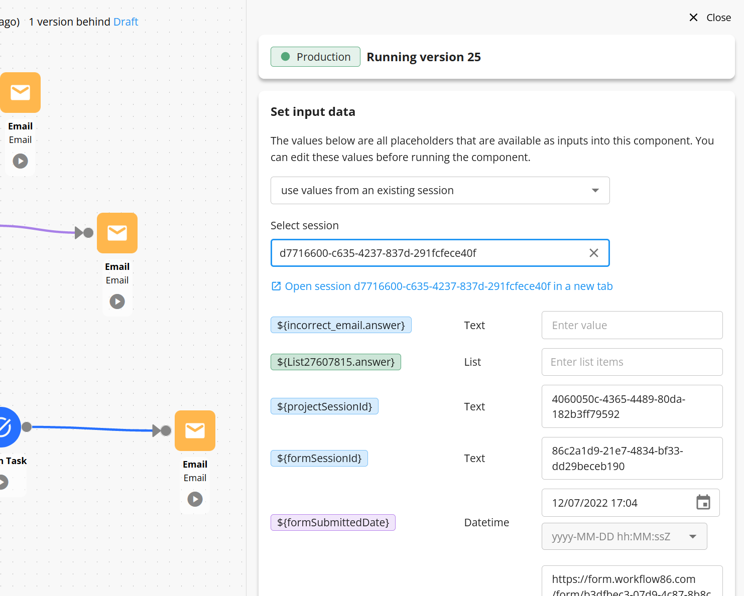 Automate with Typeform and Workflow86